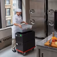 CAMBRO | CAMDOLLY® - Transportna kolica - Prikladno za sve EPP kutije GN 1/1 - Crvena boja 