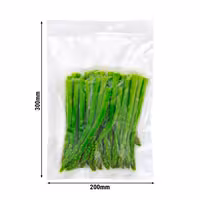 (1000 pcs) Vacuum Sealer Bags - Smooth - 200x300mm