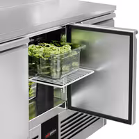 Pripremni rashladni pult Mini PREMIUM - 1368x700 mm - 3 vrata - za 8x GN 1/6