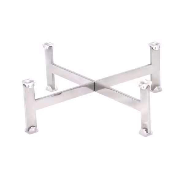 Açık Büfe Teşhir Standı - Paslanmaz Çelik - 210x210x120mm