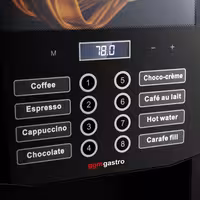 Hot Drinks Vending Machine - 3 Powder Containers - 2.5 kW - Digital - Black