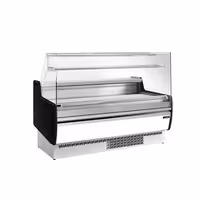 Serve Over Counter - 1622x953mm - with 2 doors - front panel white - capacity 178 litres