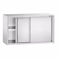 خزانة حائط ستانلس ستيل PREMIUM - 1000x400mm - مع باب انزلاقي - ارتفاع 650 mm