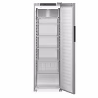LIEBHERR | Szafa chłodnicza PERFORMANCE – 377 L – od +1 do +15 °C – z wnętrzem z tworzywa sztucznego i 1 drzwiami – szara