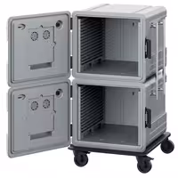 Thermobox - تحميل أمامي - 2 × 180 لتر - مُدفأ - يتسع لـ 24 × GN 2/1