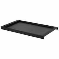 Serving Tray - Melamine - 670x380mm - Height: 40mm - Black