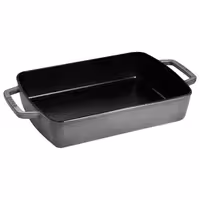 STAUB | Rectangular Cast Iron Baking Dish – 300x200 mm - Graphite Grey - Grill Compatible