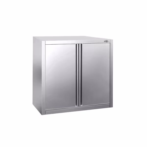 خزانة حائط ستانلس ستيل PREMIUM - 800x400mm - مع باب ذو أجنحة - ارتفاع 1000 mm