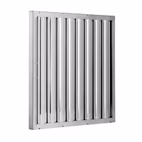 Protupožarni labirintni filtar za napu INOX - 500x500 mm - Tip A