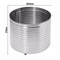 Cesta 1/1 para marmita de cocción - para 150 litros - Ø560x370mm - GN 1/1