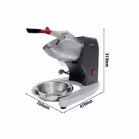 Stolna drobilica za led - 1,6 kg/min - 300 W - crna