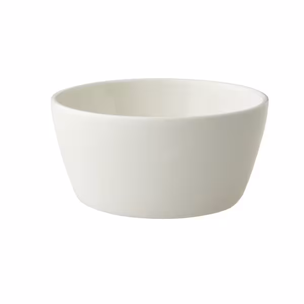 (6 adet) Tatlı / Salata Kasesi - Porselen - Lux - 250ml - yuvarlak - Ø110mm - Elfenbeinweiß
