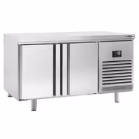 Pekarski zamrzni pult PREMIUM PLUS - 1618x800 mm - 420 l - Ventilirano hlađenje - s 2 vrata - radna ploča bez podignutog ruba
