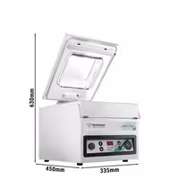 HENKELMAN | JUMBO PLUS - Komorna vakuumska ambalažna sprava - 8 m³/h - 400 W - Digitalna