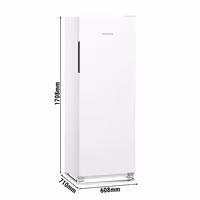 LIEBHERR | Szafa chłodnicza eventowa PERFORMANCE – 327 L – od +2 do +9 °C – z wnętrzem z tworzywa sztucznego, pałąkiem ochronnym i 1 drzwiami – biała