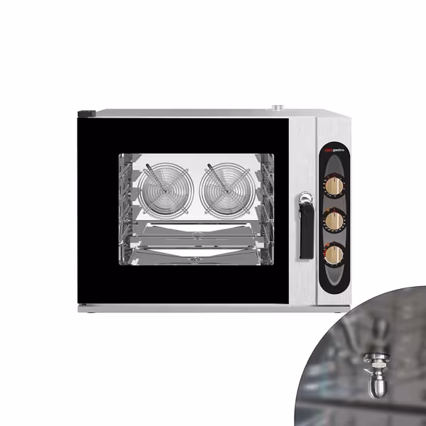 Commercial Electric Bakery Combi Oven - Manual Controls - 4x EN 600x400