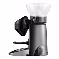 Commercial Coffee Grinder - 1kg - 77dB - with Dispenser (Doser) - Silver