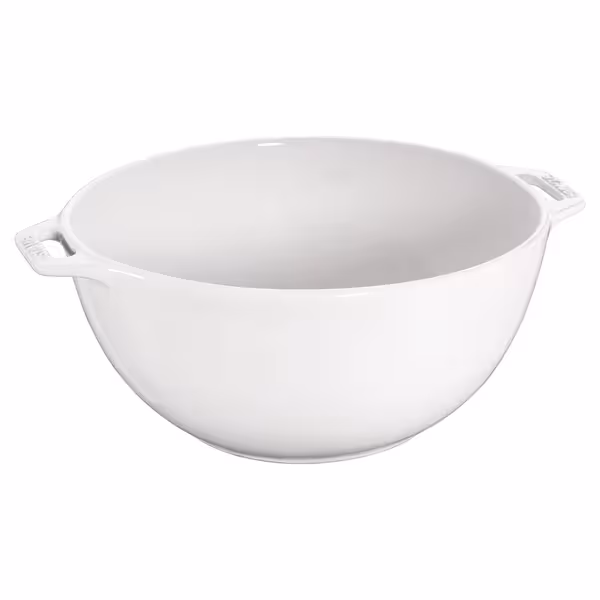 STAUB | CERAMIQUE - Salata kasesi - Ø 180mm - Seramik - Saf beyaz