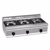 Cocina a gas - 31kW - 3 fuegos