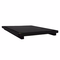 Daska za rezanje s utorom za sok HACCP - 530x325 mm - Debljina: 20 mm - polietilen (HDPE 500) - Crna - Periva u perilici posuđa