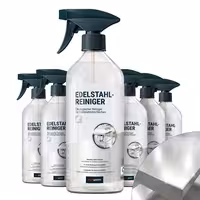 (6 kom) Sredstvo za čišćenje inox površina po 750 ml - Profesionalno; Neutralno pH ~7; Ekološki; Intenzivno odmašćuje; 3-u-1; Visoka koncentracija