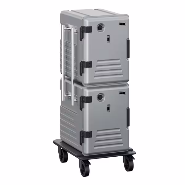Pojemnik termoizolacyjny – podgrzewany – 2x 83 L – na 24x GN 1/1 – ładowanie od frontu