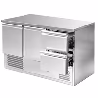 ECO rashladni pult – 1370 x 700 mm – sa 2 vrata – 2 ladice