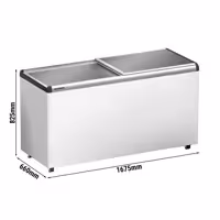 LIEBHERR | Zamrażarka skrzyniowa - 449 litrów - z aluminiową przesuwaną pokrywą - Biała