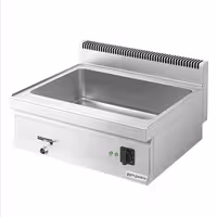 Stolna toplovodna kupka - 1,2 kW - GN 1/1 i 3x GN 1/9 - s odvodnim ventilom