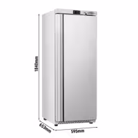 Szafa chłodnicza magazynowa ECO – stal nierdzewna – 400 L – z 1 drzwiami