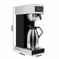 Commercial Filter Coffee Machine - 2.2L - 1.9 kW - incl. 1 thermal flask