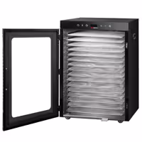 Toidukuivati - 16 restiga - roostevabast terasest - 1,5 kW