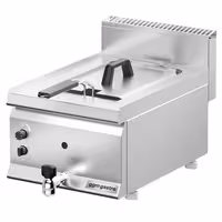 Plinski friteza – 8 litara – 6 kW – s odvodnim slavinom
