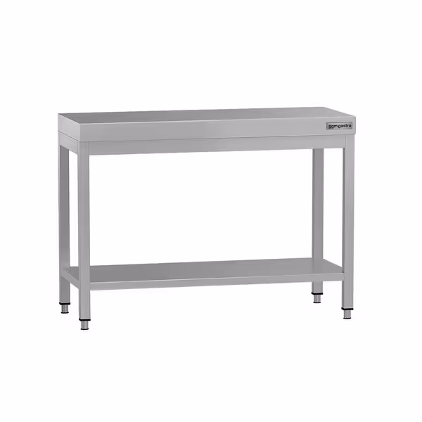 طاولة عمل ستانلس ستيل ECO - 1000x600mm - مع رف سفلي