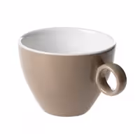 (6 kom) BART COLOUR CAFE - Šalica za cappuccino - 230 ml - Smeđa