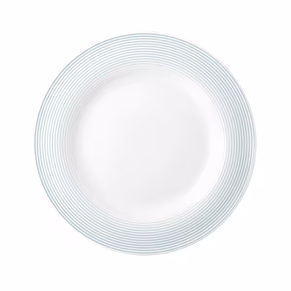 (6 adet) SELTMANN WEIDEN | Tabak - düz - Ø 215 mm - Kutup mavisi