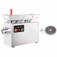 Električni stroj za mljevenje mesa – glava 32 - 500 kg/h - 2,2 kW - 230 V (monofazni) - s hlađenjem - ploča 4,0 mm - stolni