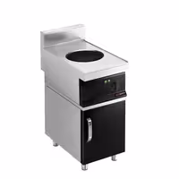 Wok a induzione (da banco) - 3,5kW - 1 zona di cottura - Ø 300mm