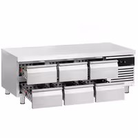 Hladna bazna jedinica – 2000 mm – 288 litara – 6 ladica GN 1/1