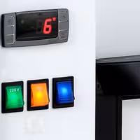 Chladicí pult - 1000 mm - přední panel černý