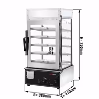 Aparat za kuhanje na pari - 900 W - ručno upravljanje