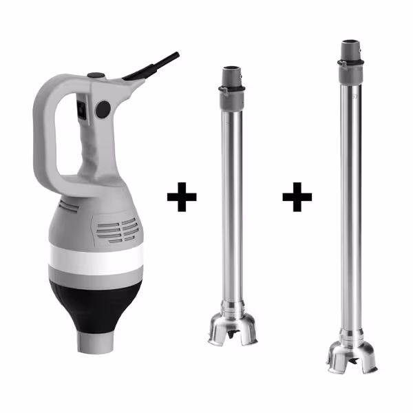 Ipari botmixer cserélhető szárakkal 350 és 450 mm-es keverőszár - 750 W - Fix sebességes - max. 300 l-ig