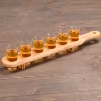 (5 adet) Shot Bardağı Tutucu - 6 bardak dahil