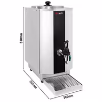 Milk warmer ECO - 5L - 1kW - incl. tap