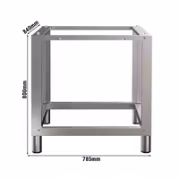 Base Stand - for Commercial Combi Oven - 785x840x800mm - Stainless Steel - compatible with KDV760 & KDV920