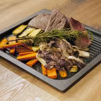 Kombipároló/sütő grilllap - GN 2/3