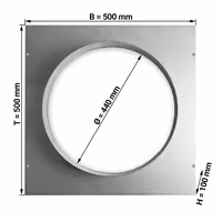 Manifold - Extraction Duct - Ø440mm