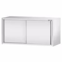 خزانة حائط ستانلس ستيل PREMIUM - 1400x400mm - مع باب انزلاقي - ارتفاع 650 mm