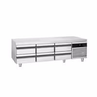 Rashladni pult (Low‑boy) PREMIUM - -2 do +8 °C - 2000 mm - 210 l - 6 ladica - GN 1/1 - Za HR