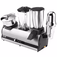 Kombinirani barski uređaj - Blender, drobilica za led, mikser za milkshake & preša za citruse - 2x 150 + 100 + 750 W - tihi rad